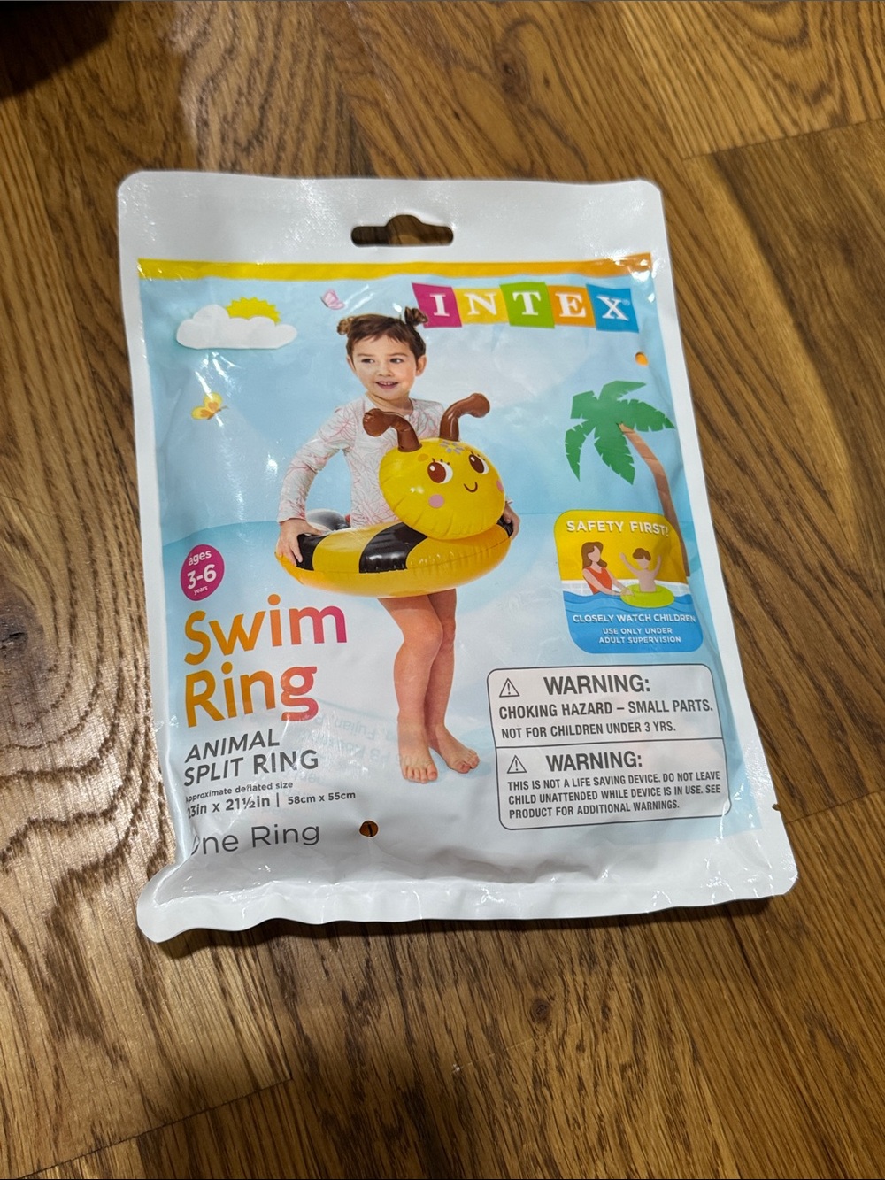 NWT Intex Swim Ring